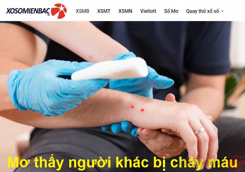 Mơ thấy người khác bị chảy máu