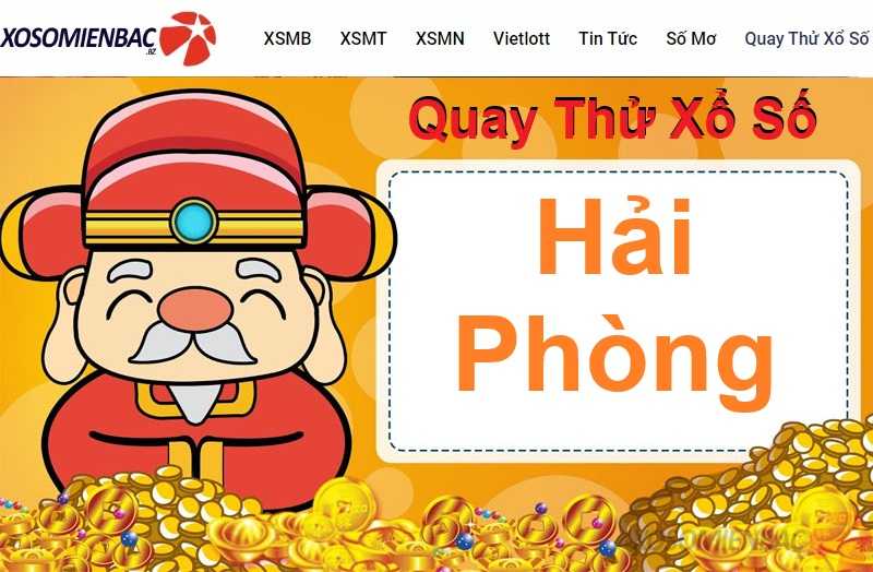 Quay thử xổ số Hải Phòng