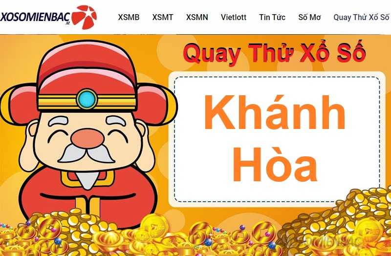 Quay thử xổ số Khánh Hòa