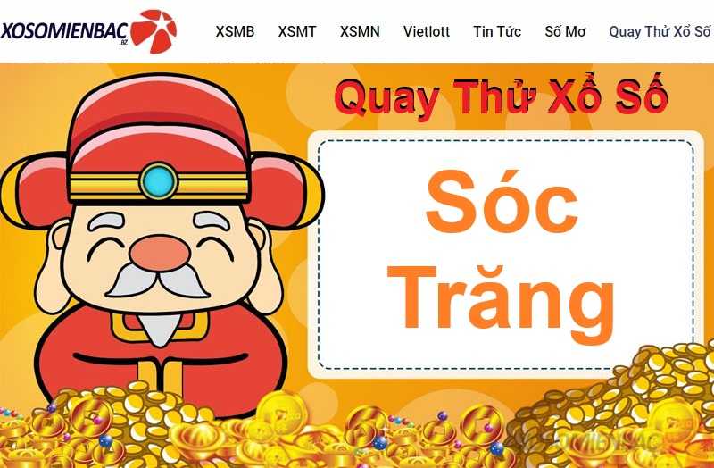 Quay thử xổ số Sóc Trăng