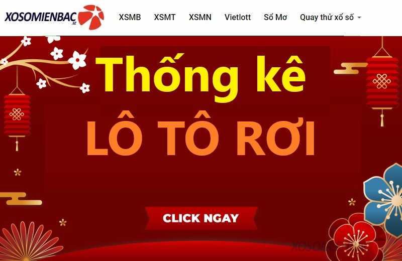 Thống kê lô tô rơi