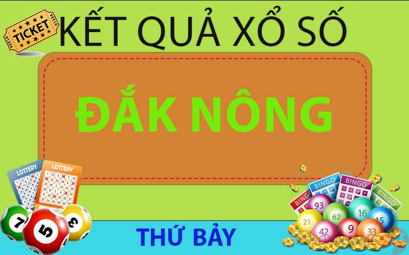 kết quả xổ số Đắk Nông